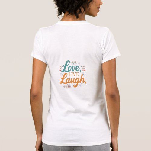 Spread Joy Bold  Colorful Love Live Laugh T_Shirt