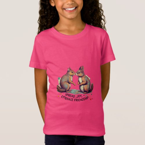 Spread Joy Embrace Friendship T_Shirt