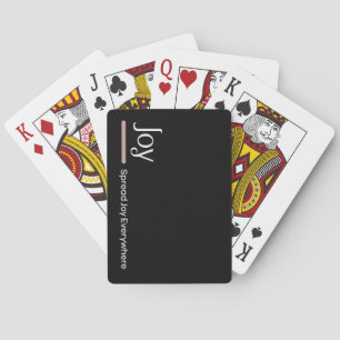 Spread Joy Everywhere Poker Cards