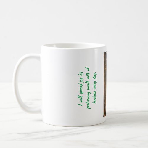 Spread Joy Kindness Custom Mug  Inspirational