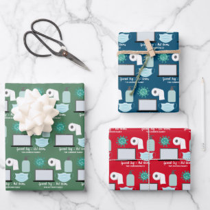 Spread Joy Not Germs 2020 mask virus toilet paper