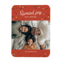 Spread Joy, Not Germs Holiday Photo