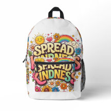Spread Kindness – Cute Floral Rainbow