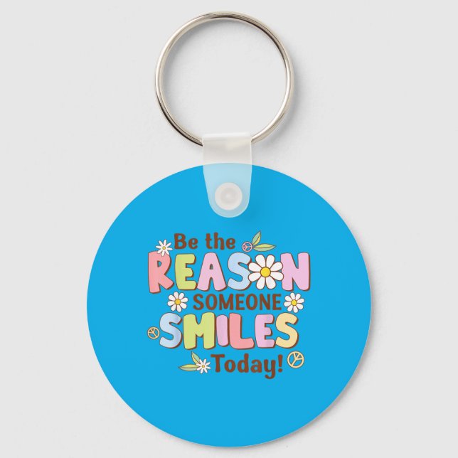 Spread Kindness Kind Positive Affirmation Keychain (Front)