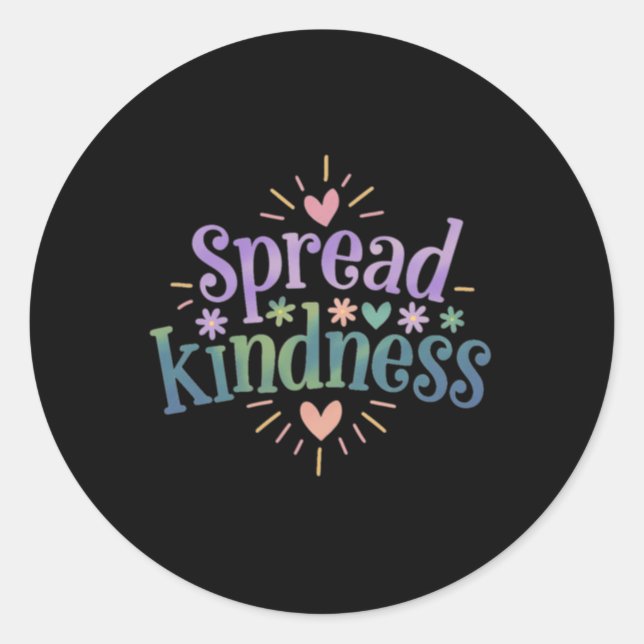 Spread Kindness - Kindness S Sticker  (Front)