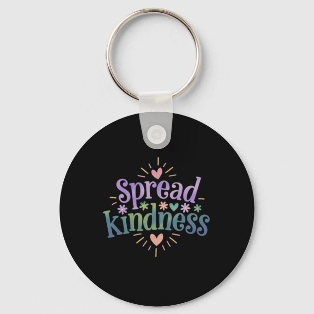 Spread Kindness - Kindness S Sticker  Keychain (Front)