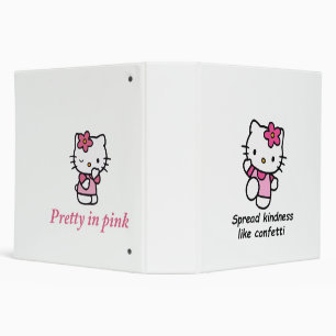 Spread Kindness Like Confetti 3 Ring Binder