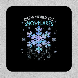Spread Kindness Like Snowflakes Christmas Teacher  Patch