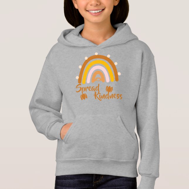 Spread Kindness - Rainbow Spread Kindness Hoodie (Front)