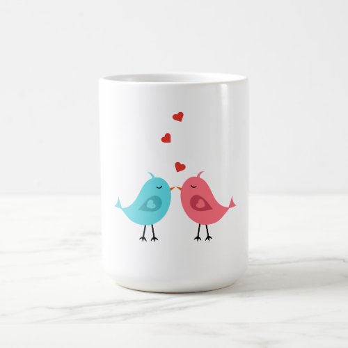 Spread Love and Joy with our Love Birds Mug