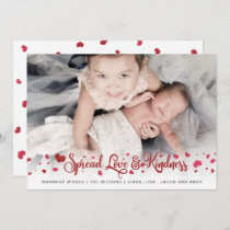 Spread Love and Kindness Photo Valentines Day  Holiday Card