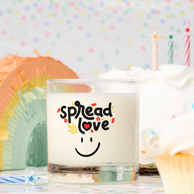 SPREAD LOVE BIRTHDAY CANDLE (Birthday)