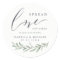 Spread Love Hand Sanitizer Greenery Wedding Favor