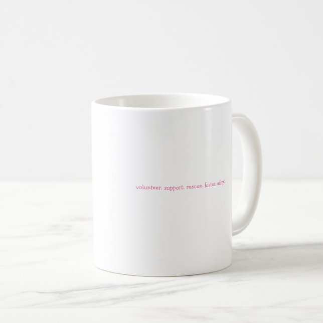 Spread Love Like Dog Hair  Coffee Mug (Front Right)