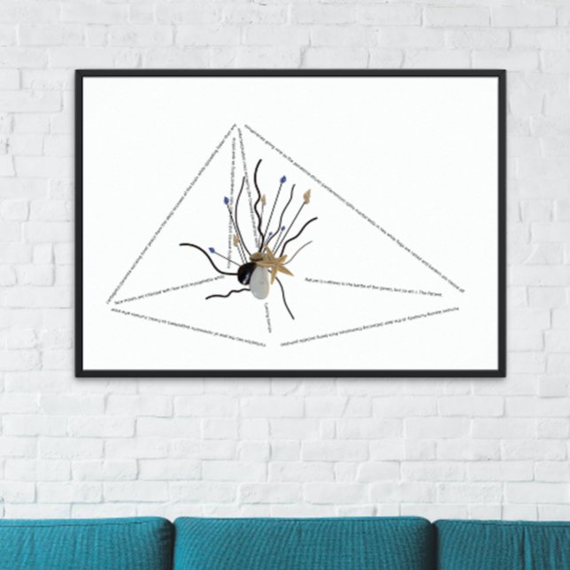 Spread love not germs contagious pandemic poetry poster (Creator Uploaded)