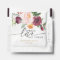 Spread love not germs floral blush burgundy favors