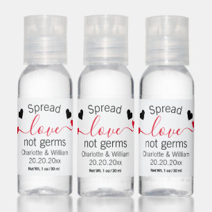 Spread Love Not Germs Hand Sanitizer
