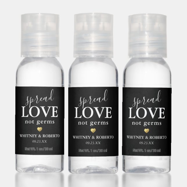 Spread Love Not Germs Hand Sanitizer (Set)