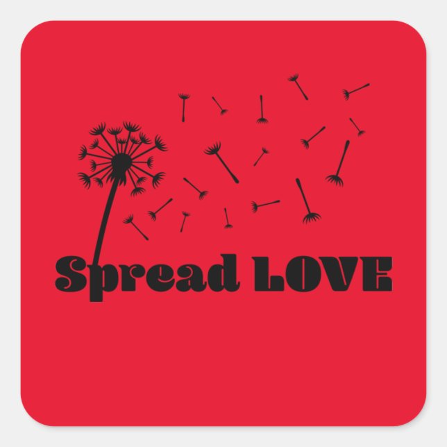 Spread Love Stickers (Front)