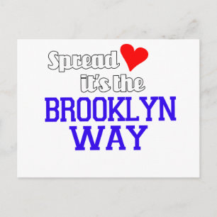 Spread Love The Brooklyn Way Postcard