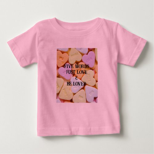 Spread Love Vibes Baby T_Shirt