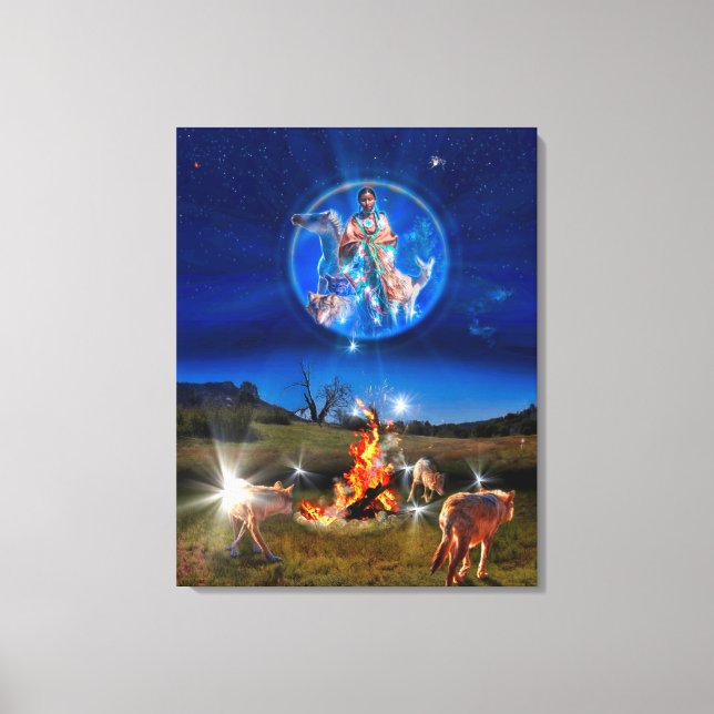 SPREAD PEACE TO THE NATIONS CANVAS PRINT (Front)