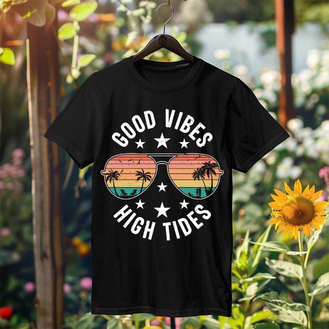 Spread Positivity in Style: Good Vibes T-Shirt (Creator Uploaded)
