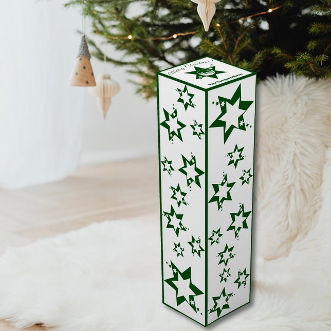 Spread Seasonal Joy 🎁with Our Gardening Service Wine Box (Spread Seasonal Joy 🎁with Our Gardening Service Wine Box Merry Christmas!, Logo, Company Name)