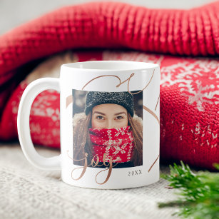 Spread The Christmas Joy   Minimalistic Photo Coffee Mug