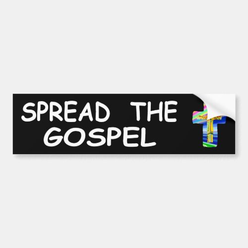 Spread The Gospel Bumper Sticker