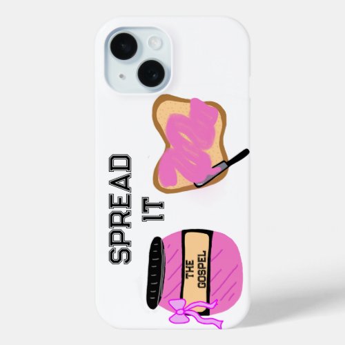 Spread The Gospel  iPhone 15 Case