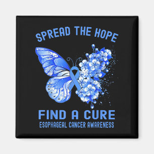Spread The Hope Find A Cure Esophageal Cancer Awar Magnet