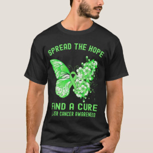 Spread The Hope Find A Cure LIVER CANCER AWARENESS T-Shirt