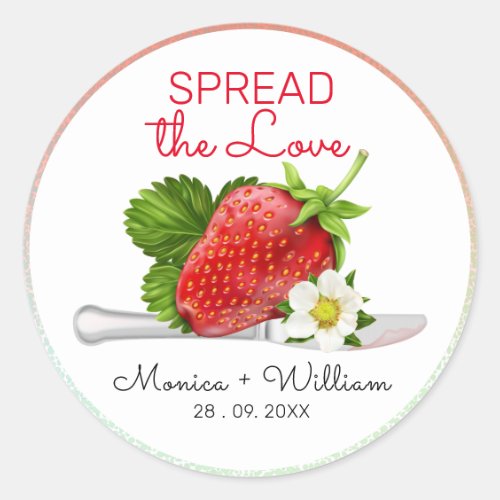 Spread the Love Strawberry Wedding