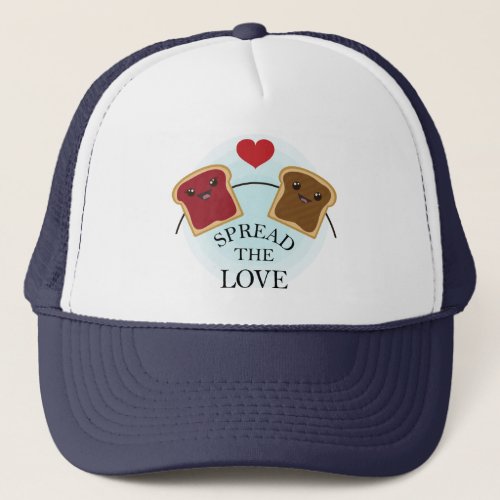 SPREAD THE LOVE TRUCKER HAT