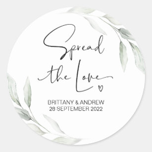 Jam Wedding Stickers & Labels - 254 Results | Zazzle