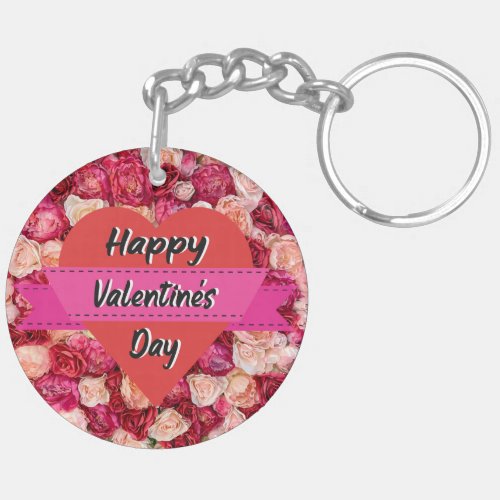 Spread the Love with this Happy Valentines Day Keychain