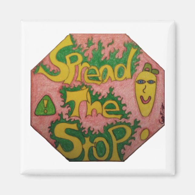 Spread the stop magnet (Front)