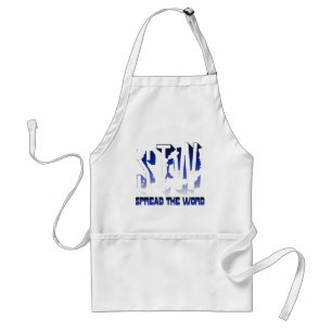Spread the Word Christian Adult Apron