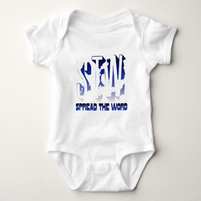 Spread the Word Christian Baby Bodysuit (Front)