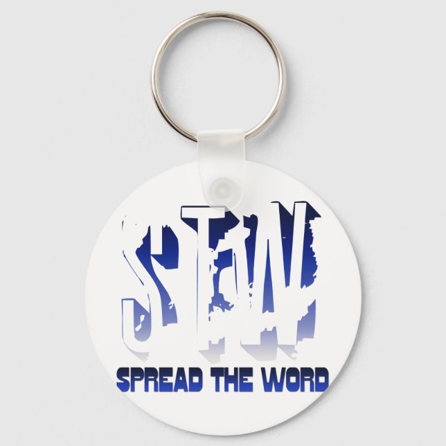 Spread the Word Christian Keychain (Front)