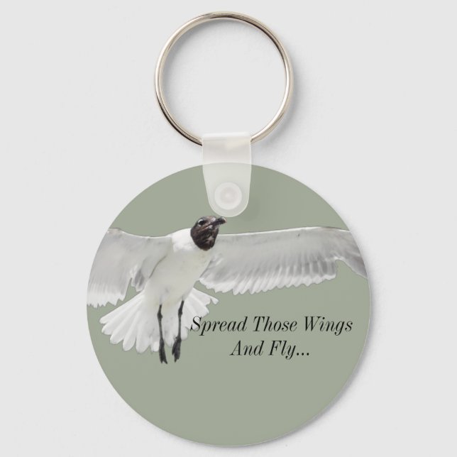Spread Those Wings Keychain (Front)