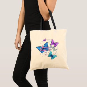 Spread your wings and fly butterfly tote bag