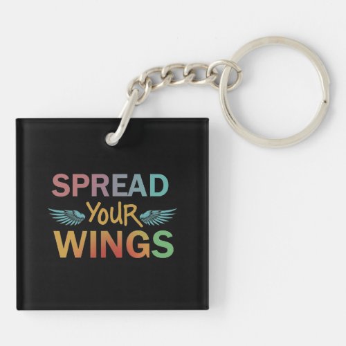 Spread Your Wings Keychain