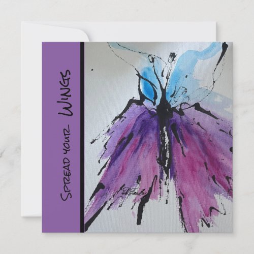 Spread your Wings Notecard