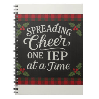 Spreading Cheer, One IEP at a Time Notebook