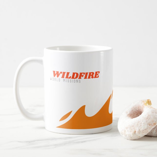 SPREADING FIRE COFFEE MUG (With Donut)