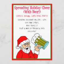 Spreading Holiday Cheer and Beer Invite