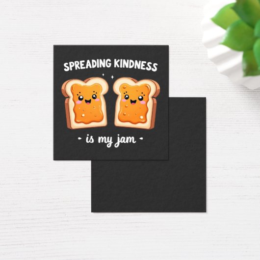 Spreading Kindness is My Jam Funny Loaf Bread Jam (Desk)