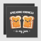 Spreading Kindness is My Jam Funny Loaf Bread Jam (Front/Back)
